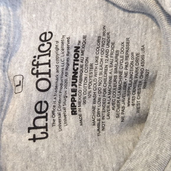 THE Office Dwight "False" T-shirt L - Picture 3 of 3